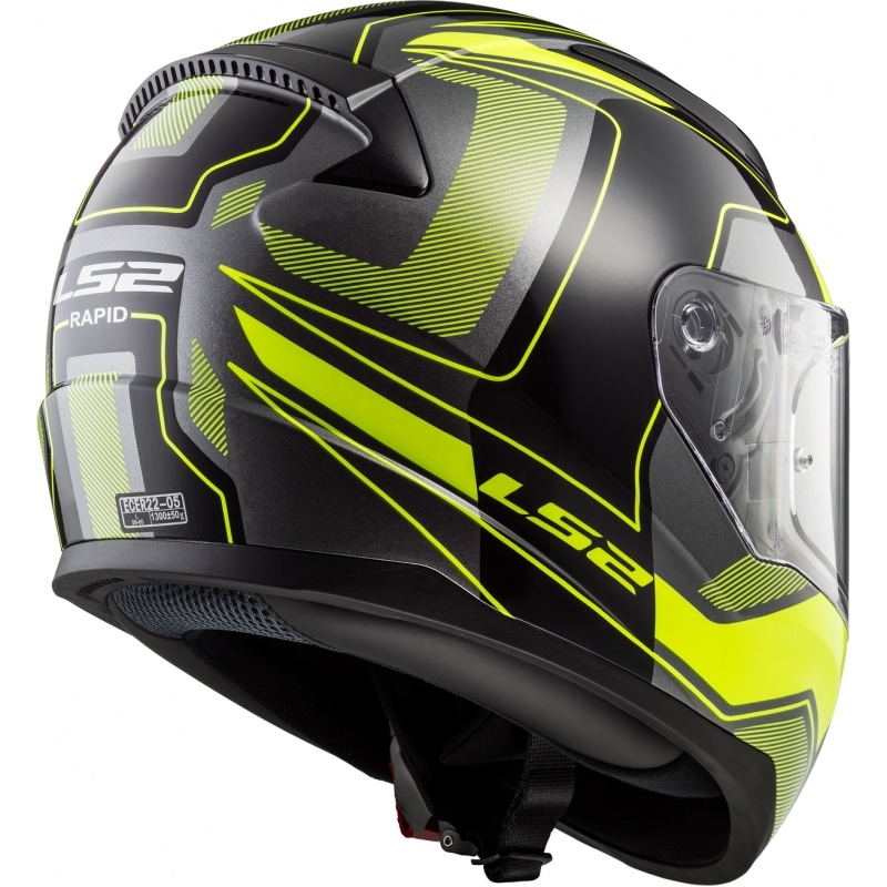 Cască de motocicletă integrată LS2 FF353 Rapid Carrera lichidare