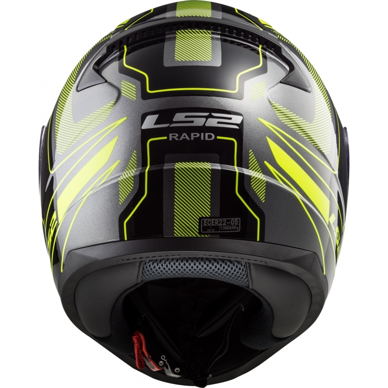 Cască de motocicletă integrată LS2 FF353 Rapid Carrera lichidare