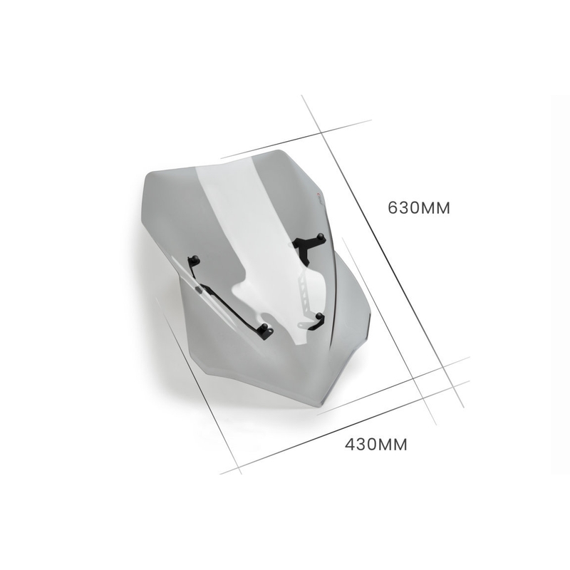 Windscreen PUIG TOURING smoke