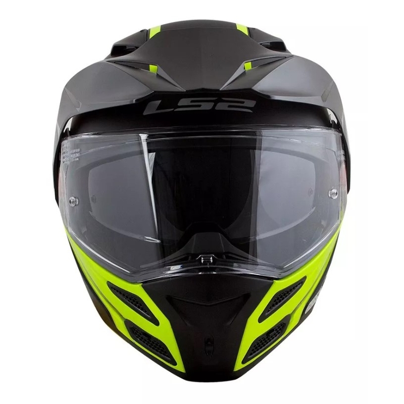 Cască LS2 FF324 Metro EVO Rapid negru-galben-fluo lichidare