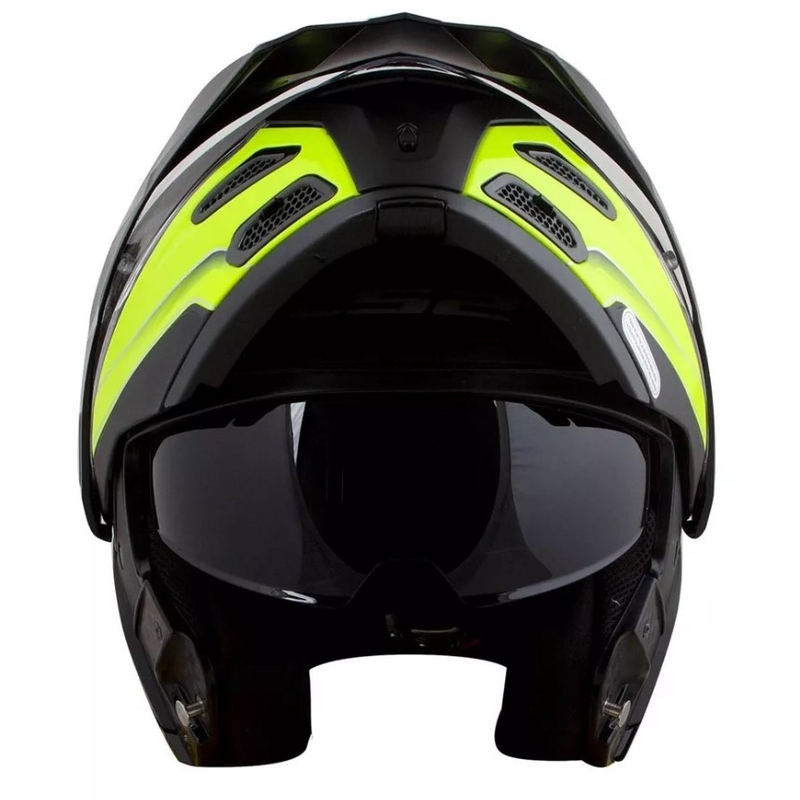 Cască LS2 FF324 Metro EVO Rapid negru-galben-fluo lichidare
