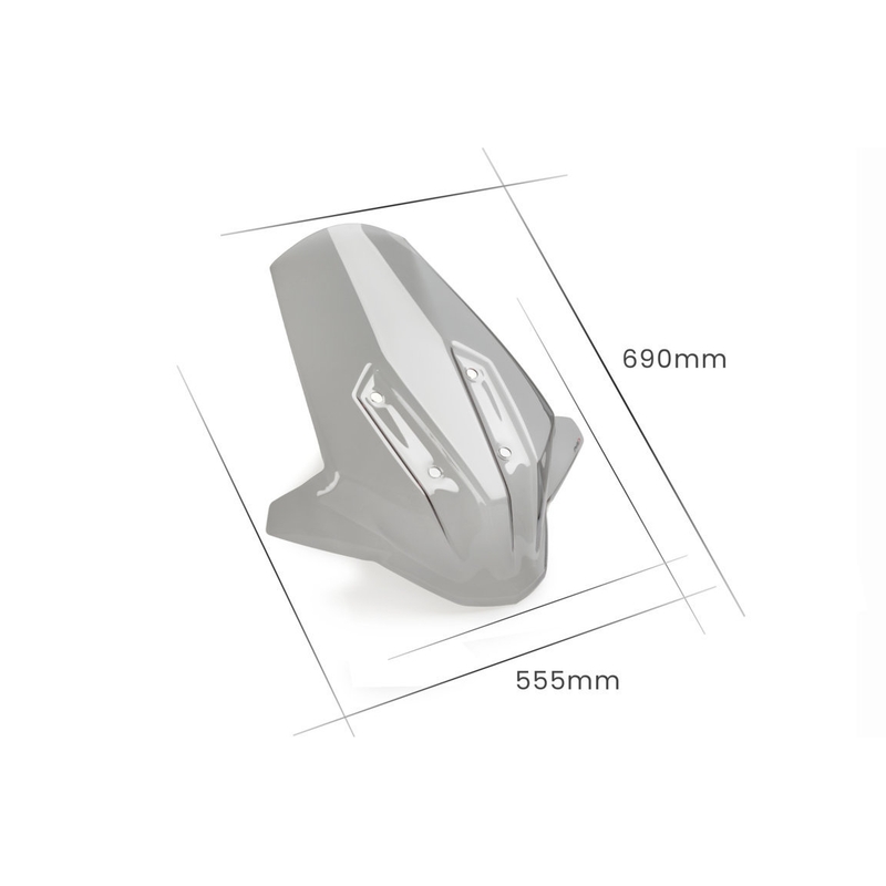 Windshield PUIG V-TECH LINE TOURING smoke