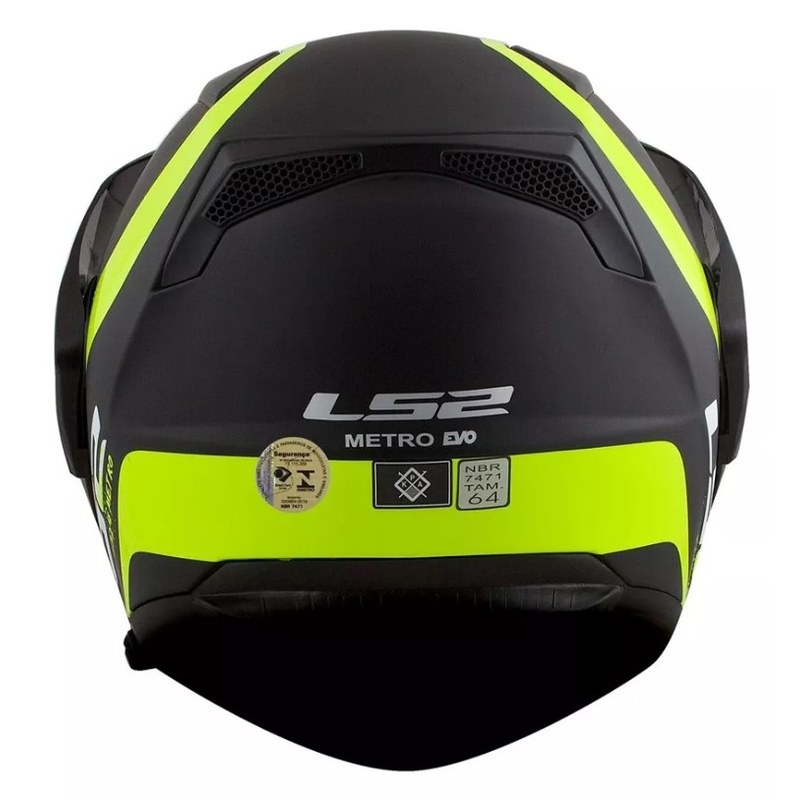 Cască LS2 FF324 Metro EVO Rapid negru-galben-fluo lichidare