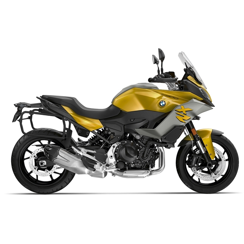 Set complet de cutii de aluminiu SHAD TERRA, 48L cutie centrala si  36L / 36L cutii laterale, incluzand kit montaj si placa SHAD BMW F 900 XR