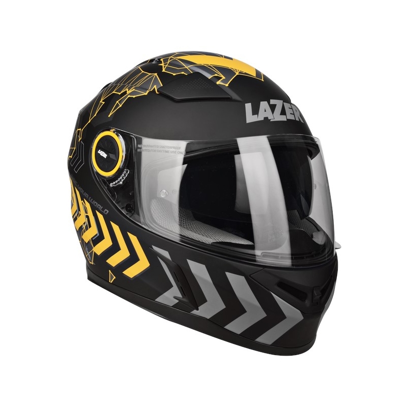 Cască de motocicletă integrală Lazer Bayamo Adam Special replica galbenă lichidare