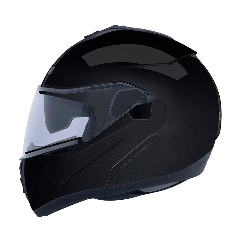 Cască pentru motocicletă CMS SUV GT Negru metal simplu