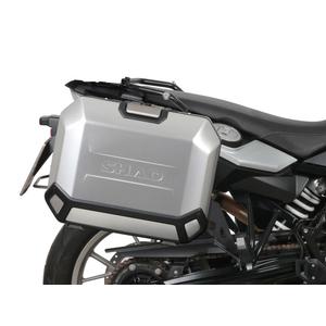 Set complet de cutii laterale de aluminiu, SHAD TERRA, 36L / 47L, incluzand kit de montaj SHAD BMW F 650 GS / F 700 GS/ F 800 GS (2008 - 2018)