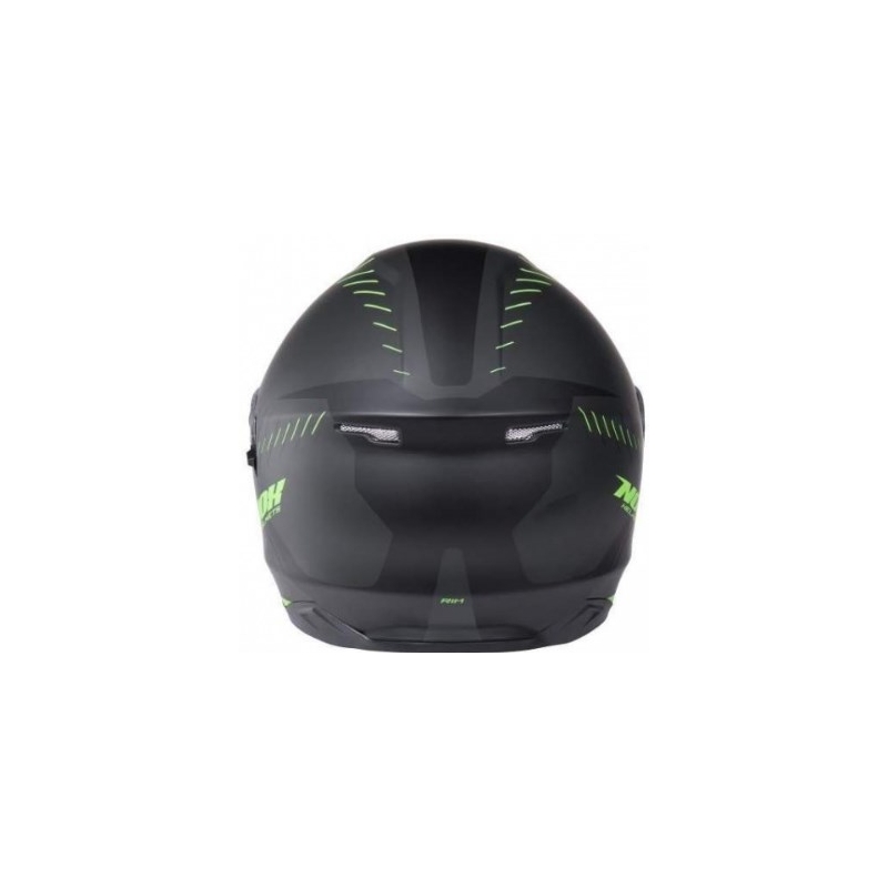 Cască Integral Helmet NOX N301 RIM negru mat-fluo ver lichidare