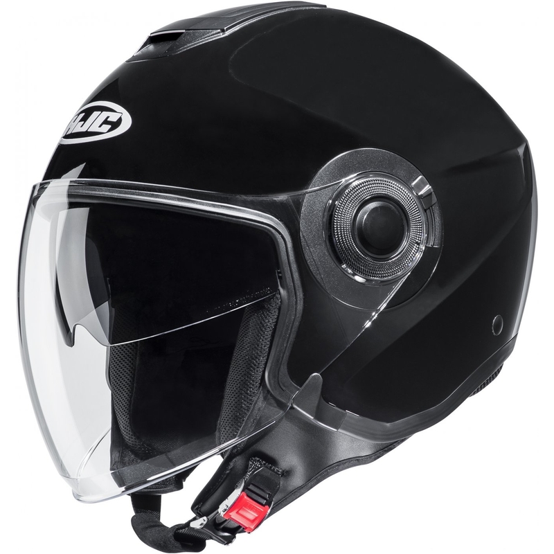 HJC i40N Cască de motocicletă Solid Metallic Black Open