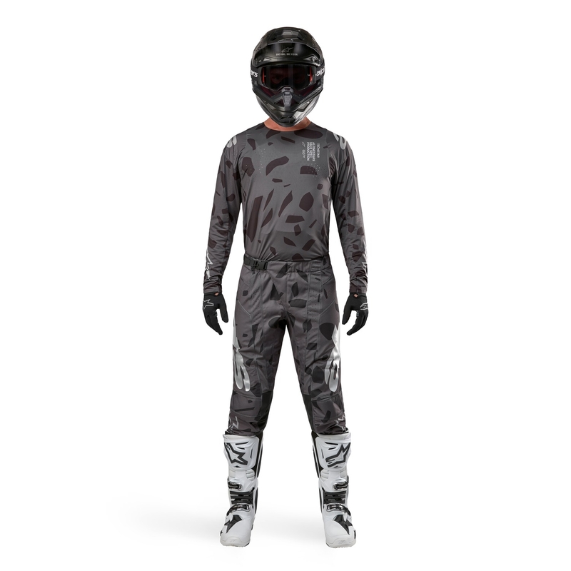 Alpinestars Techstar Graphite 2024 Motocross Jersey negru Camo negru lichidare