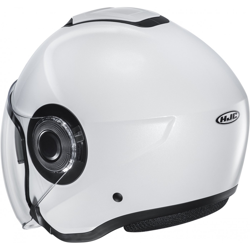 Cască de motocicletă deschisă HJC i40N Solid pearl white