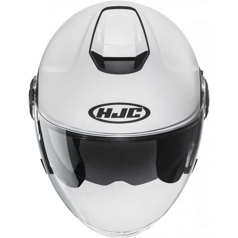 Cască de motocicletă deschisă HJC i40N Solid pearl white
