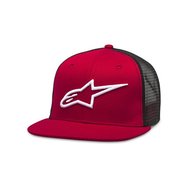 Alpinestars Corp Trucker cap roșu și negru