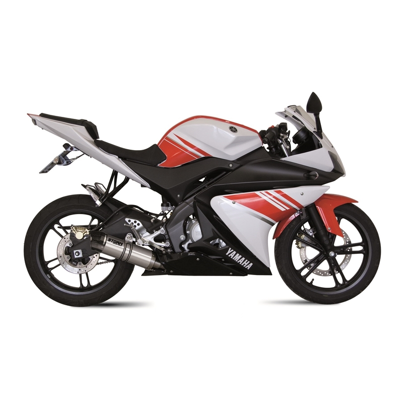 Sistem de evacuare complet 1x1 STORM GP Stainless Steel with carbon cap