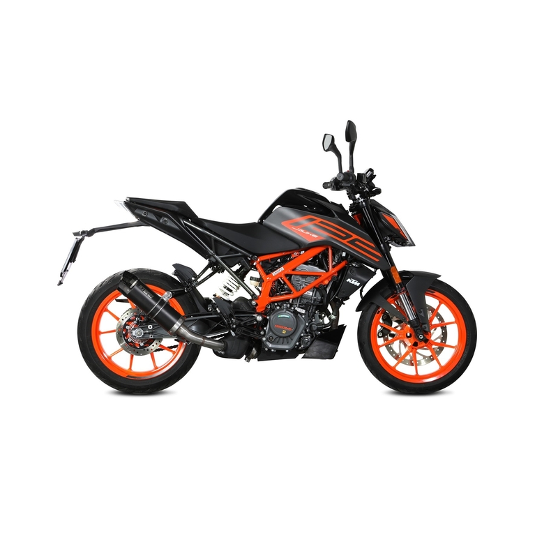 Sistem de evacuare complet 1x1 STORM GP Black with carbon cap