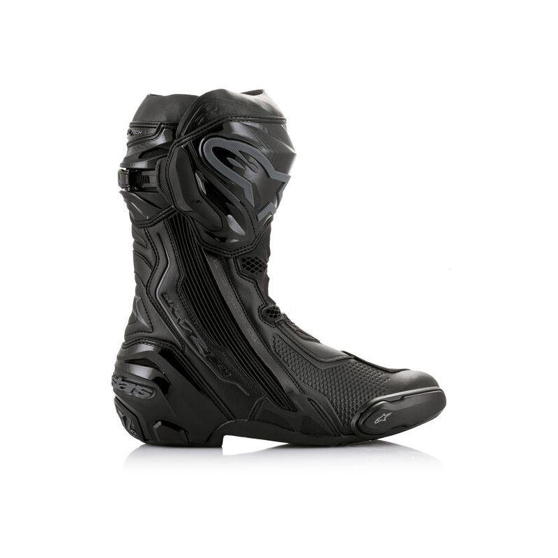 Ghete Moto Alpinestars Supertech R Negru-Negru