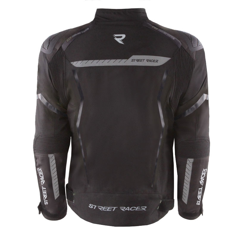 Jacheta moto Street Racer Flex EVO neagra