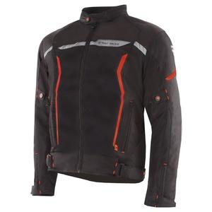 Jacheta moto Street Racer Flex Air negru-rosu