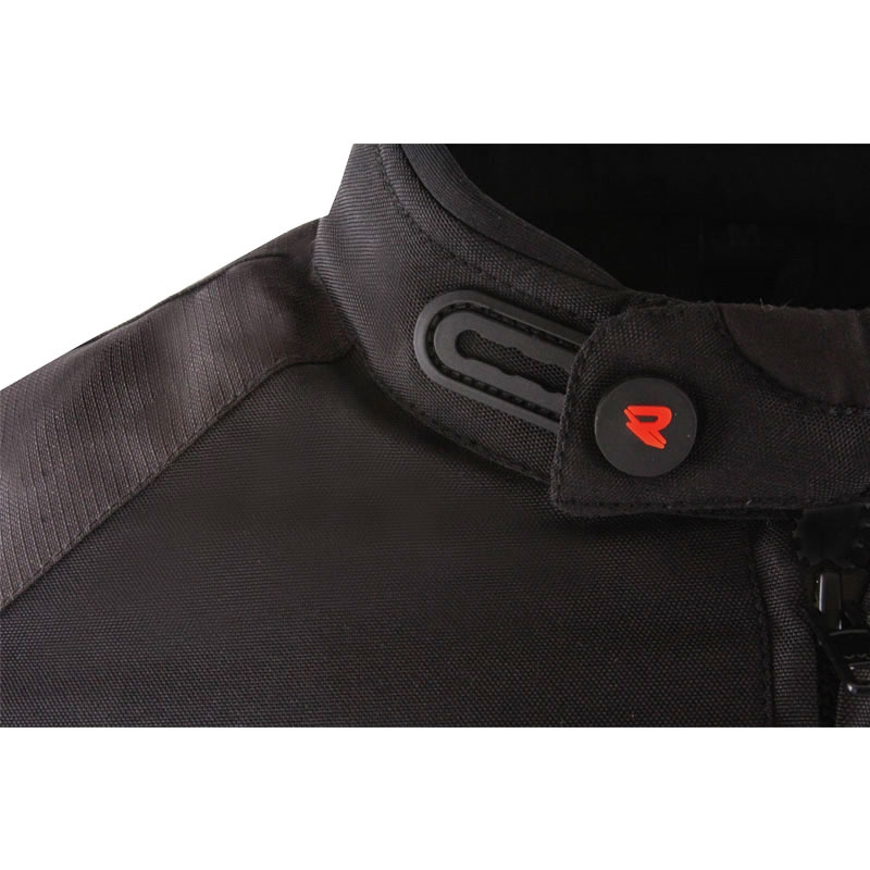 Geacă de motocicletă Street Racer Flex Air negru-roșu