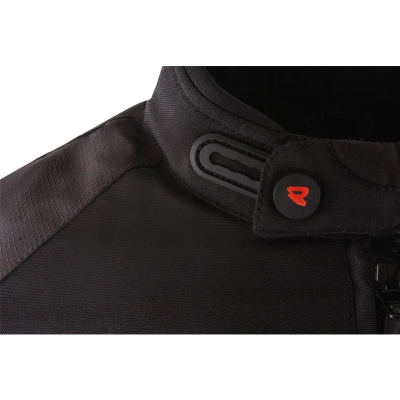 Jacheta moto Street Racer Flex negru-rosu