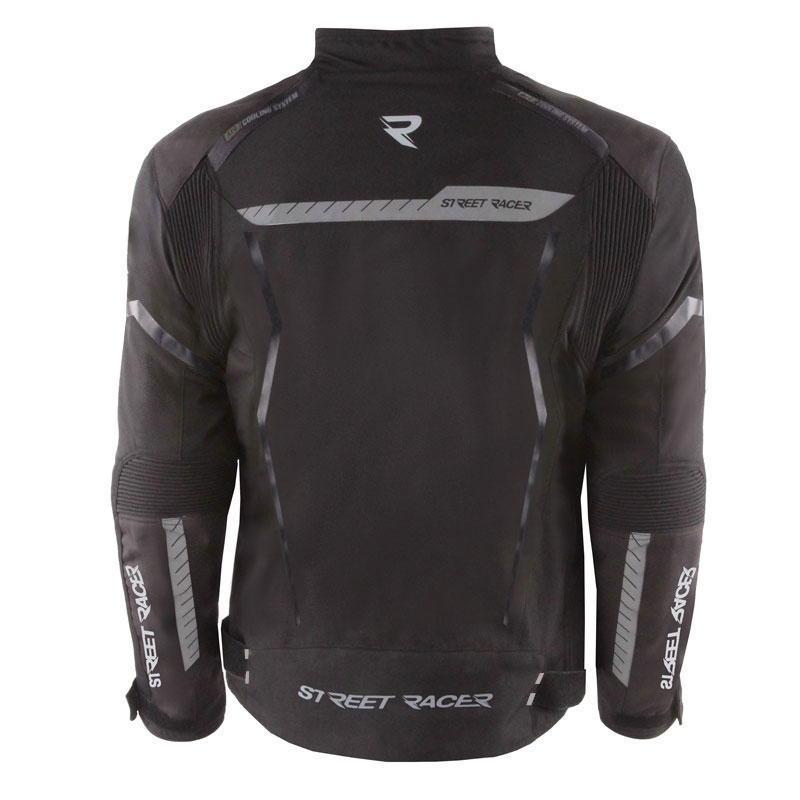 Jacheta moto Street Racer Flex neagra