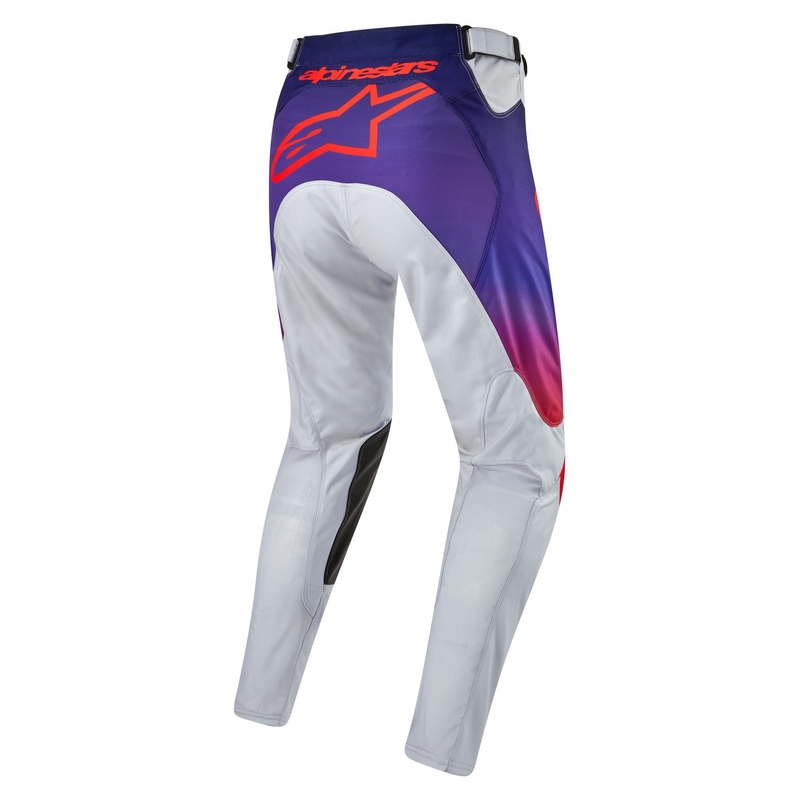 Pantaloni motocross Alpinestars Racer Hoen gri-albastru-portocaliu
