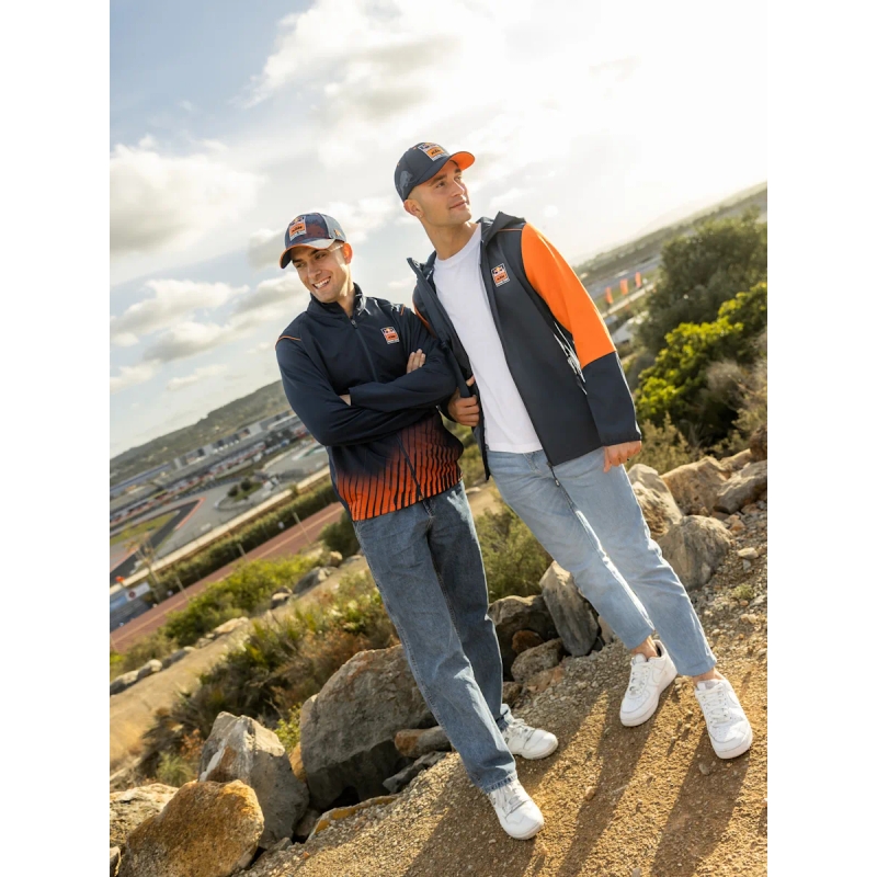 KTM Apex Softshell Jacket albastru-portocaliu lichidare