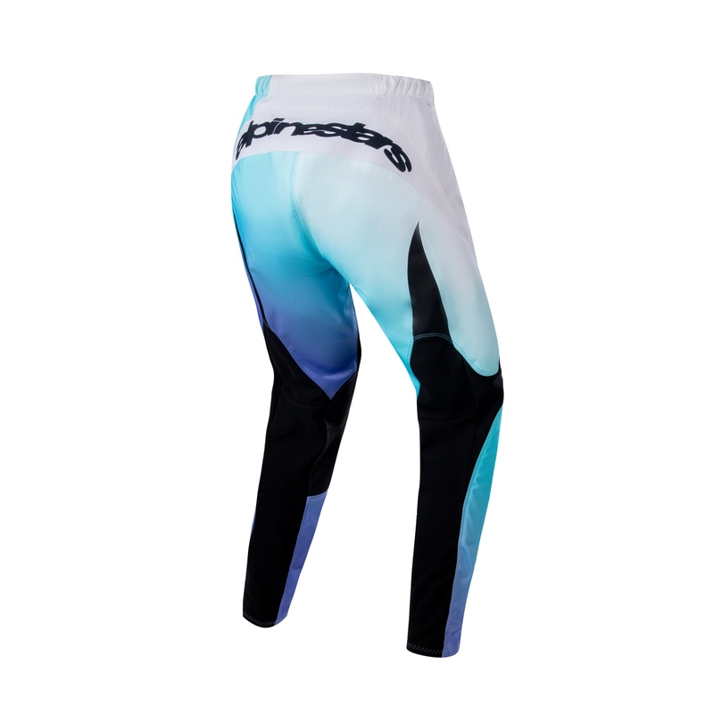 Pantaloni motocross Alpinestars Stella Fluid 2024 pentru femei alb-violet