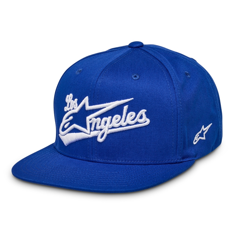 Pălărie Alpinestars Los Angeles albastru-alb