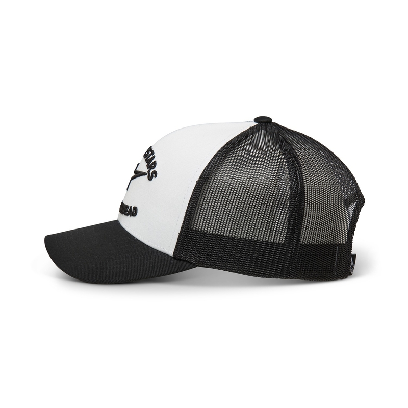 Șapcă Alpinestars Tripleer alb-negru-alb