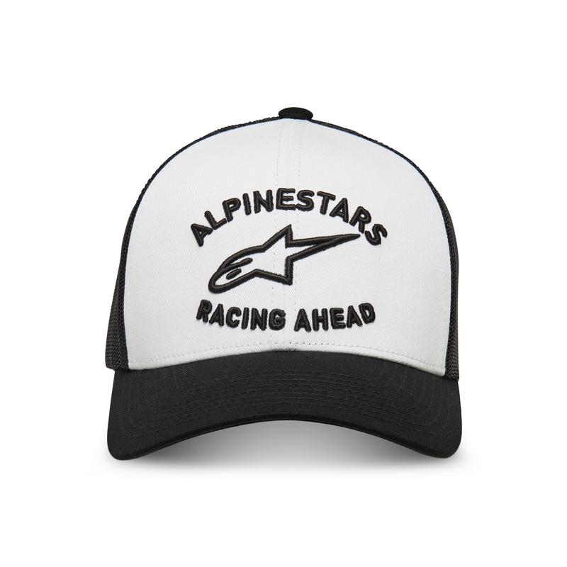 Șapcă Alpinestars Tripleer alb-negru-alb