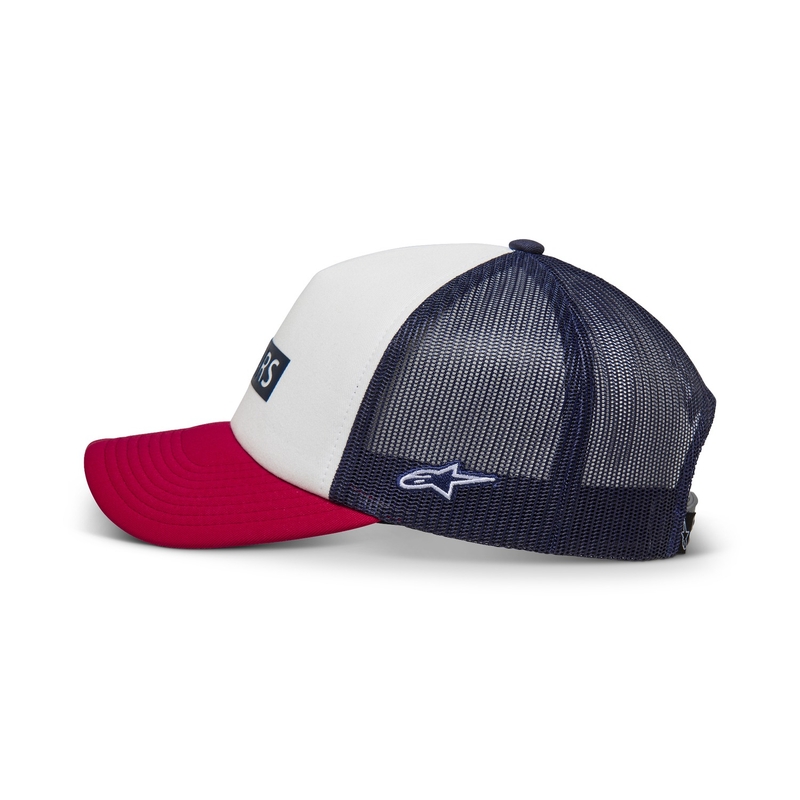 Capac Alpinestars Clarified Foam alb-rosu
