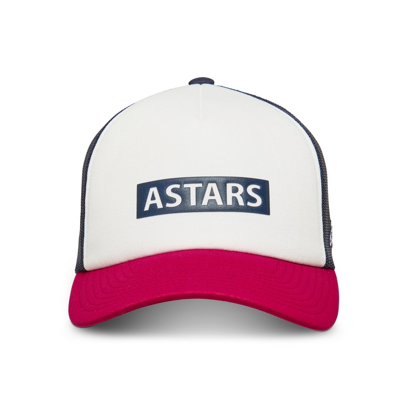 Capac Alpinestars Clarified Foam alb-rosu