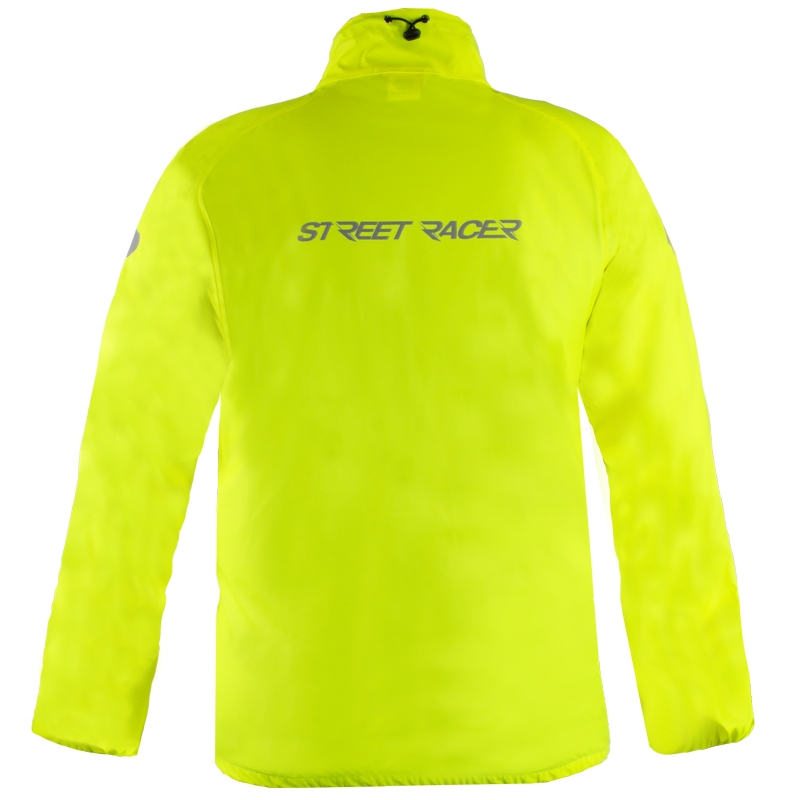Geacă impermeabilă Street Racer Aqua fluo galben