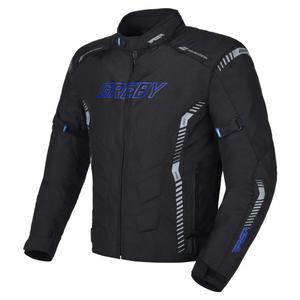 Jachetă pentru motociclete RSA Greby 2 negru-gri-albastru výprodej