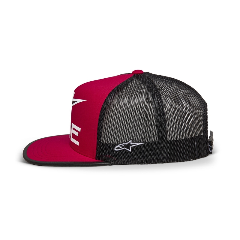 Șapcă Alpinestars Ride 4.0 ER roșu-negru-alb