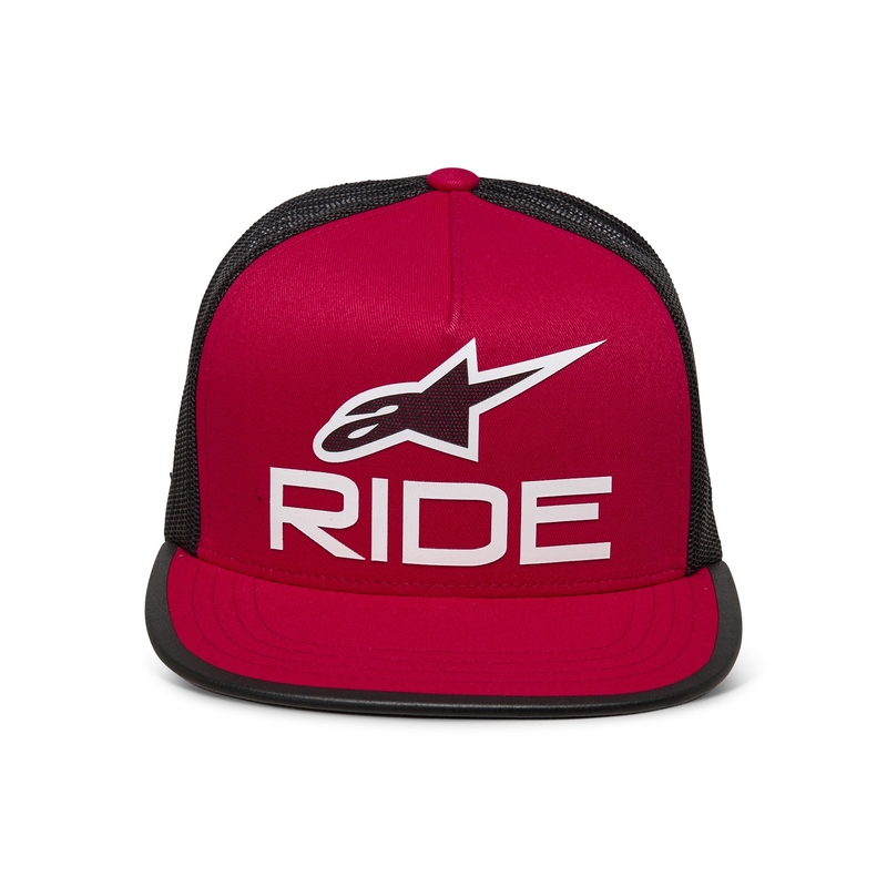 Șapcă Alpinestars Ride 4.0 ER roșu-negru-alb
