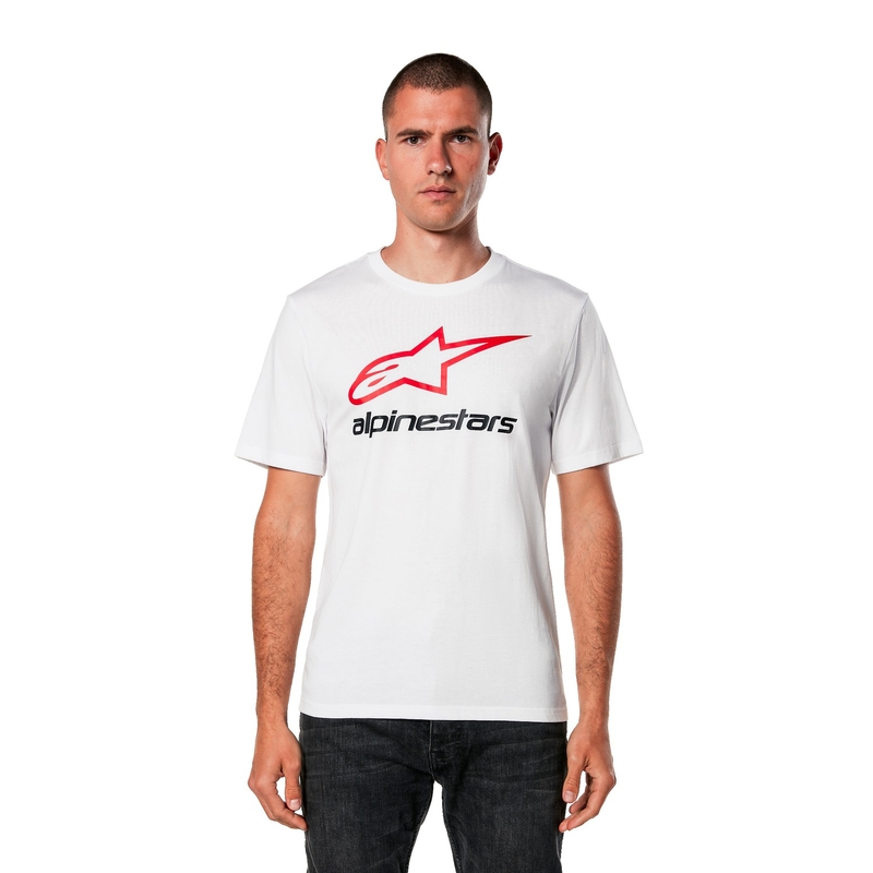 Tricou Alpinestars Always 2.0 CSF alb-rosu-negru
