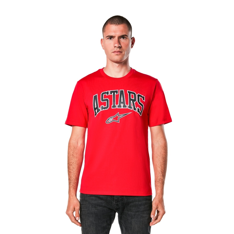 Tricou roșu Alpinestars Dunker CSF