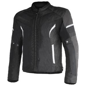Jachetă de motocicletă Street Racer Evans Air neagră