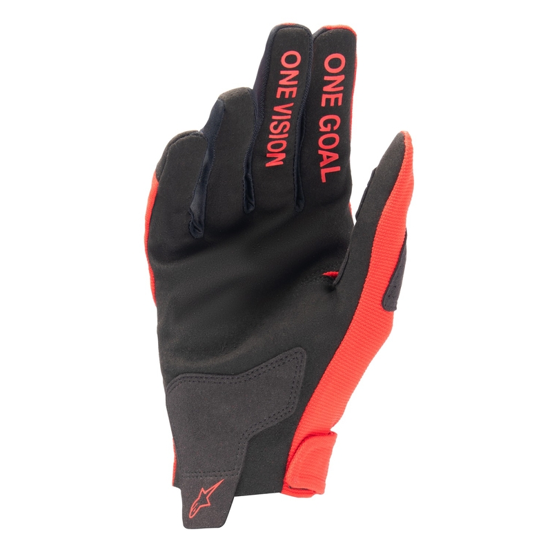 Mănuși de motocross Alpinestars Radar negru-argintiu