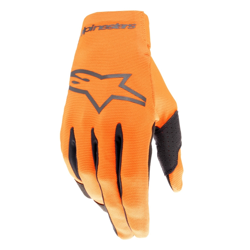 Motokrosové rukavice Alpinestars Radar 2024 oranžovo-černé
