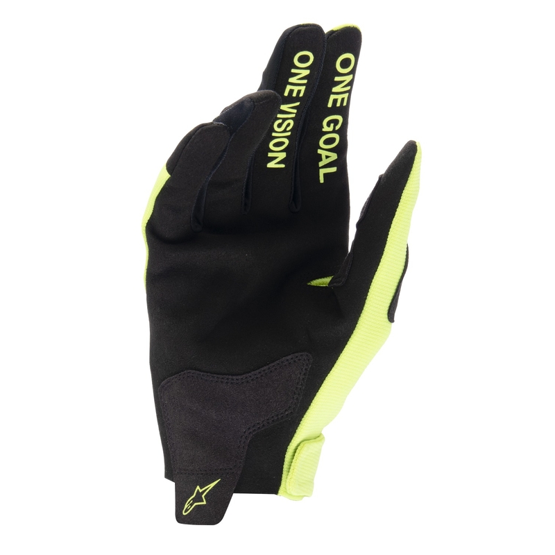 Mănuși de motocross Alpinestars Radar galben fluo-negru