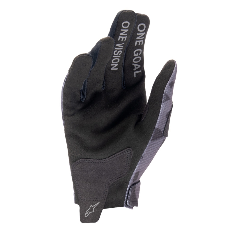 Motokrosové rukavice Alpinestars Radar 2024 šedá camo-černé
