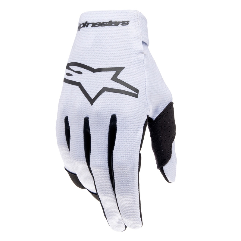 Mănuși de motocross Alpinestars Radar gri deschis-negru