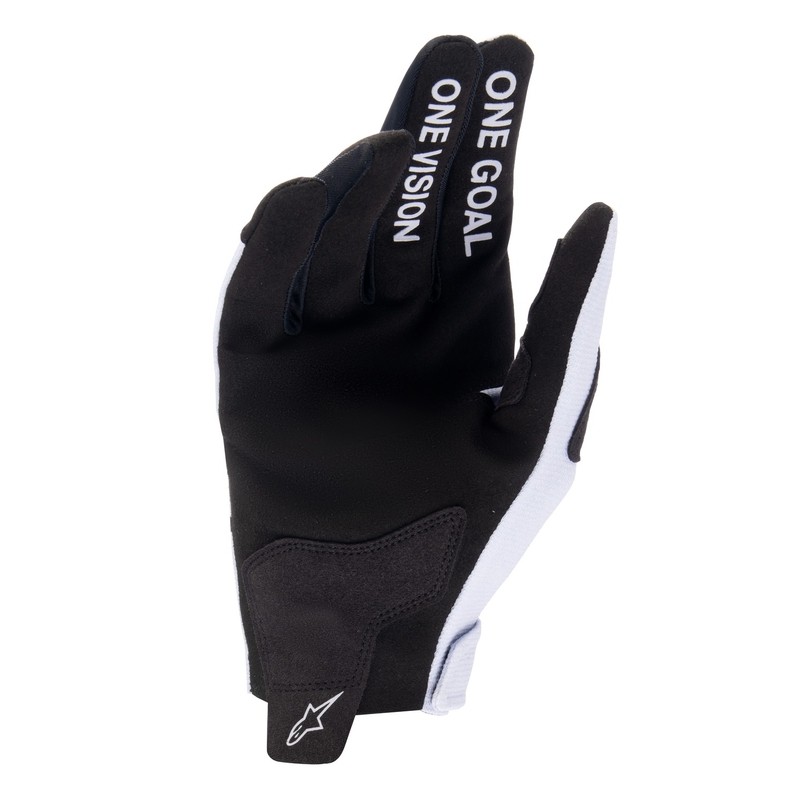 Mănuși de motocross Alpinestars Radar gri deschis-negru