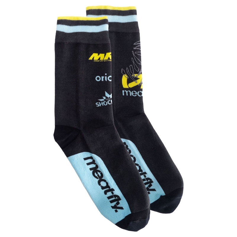 Ponožky Meatfly Dakar modro-žluté