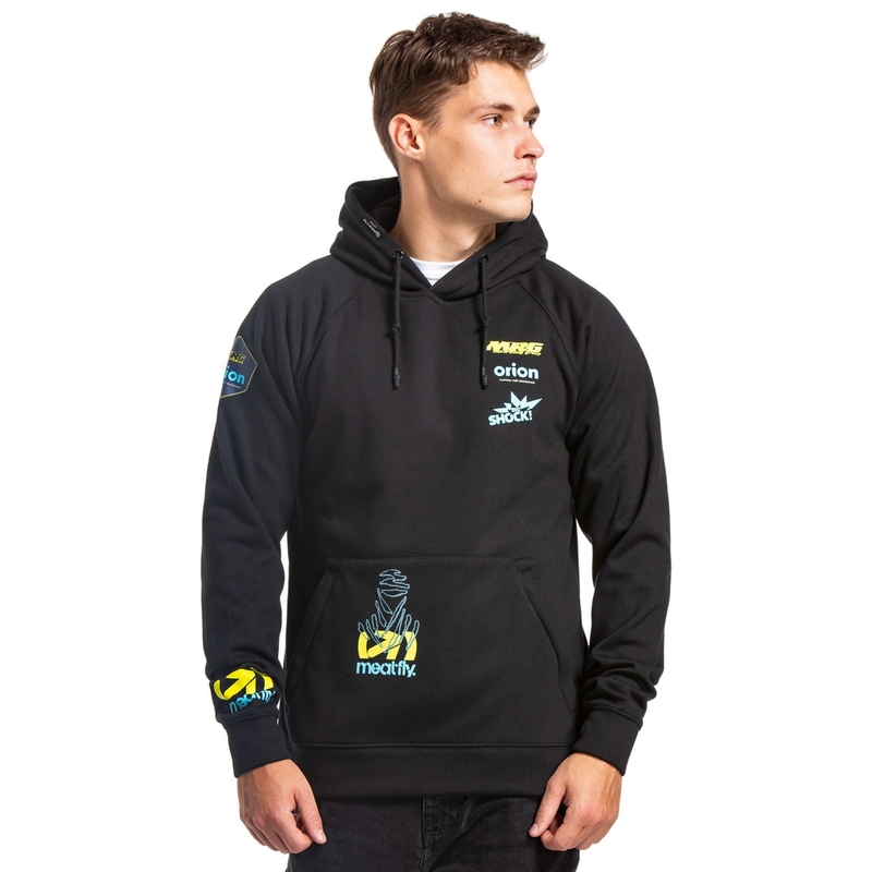 Meatfly Gravel Dakar tricou tehnic negru