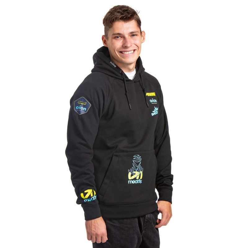 Meatfly Gravel Dakar tricou tehnic negru