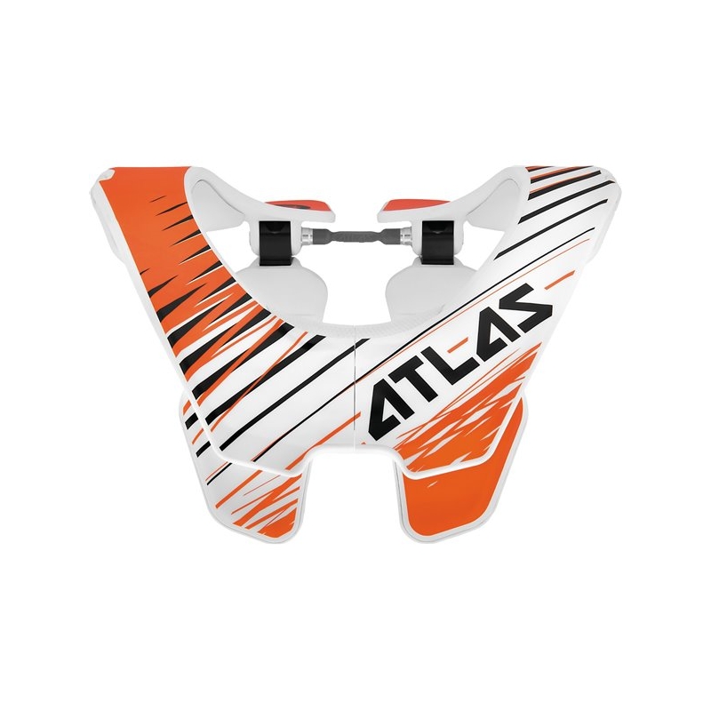 Protecție pentru coloana cervicală Air Twister, ATLAS (alb/portocaliu)